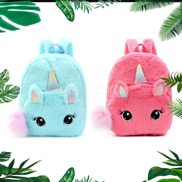 Plush Unicorn Backpack