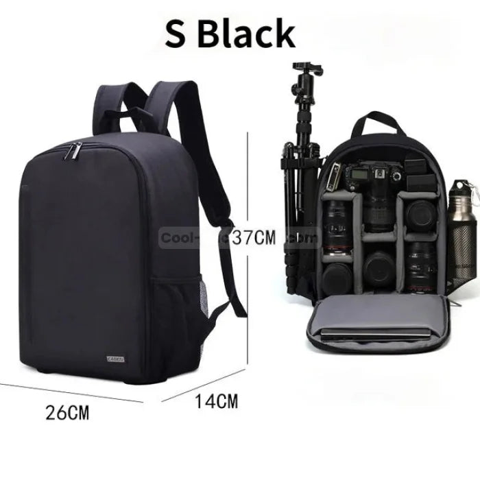 Professional Camera Backpack - Black / Small