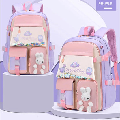 Purple Bunny Backpack