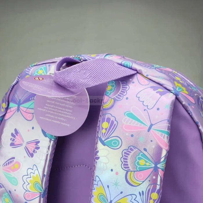 Purple Butterfly Backpack