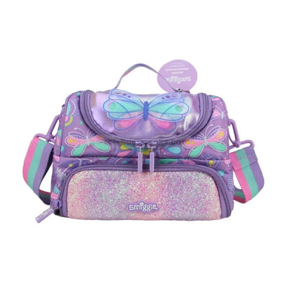 Purple Butterfly Backpack - Lunch Bag