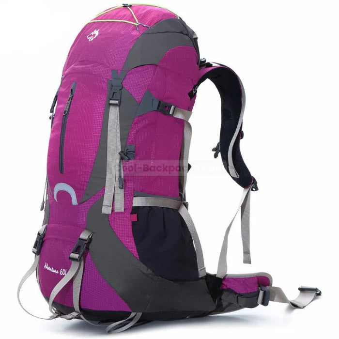 Purple Hiking Backpack - Purple