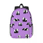 Purple Panda Backpack