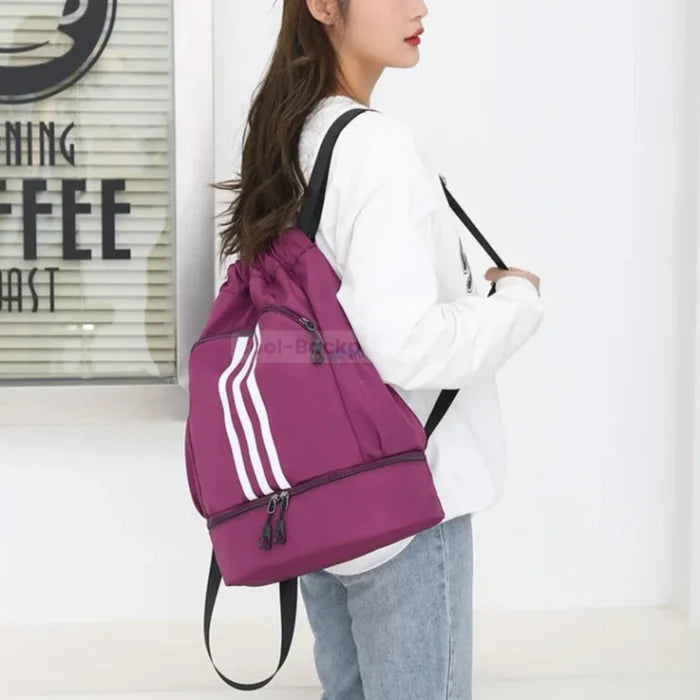 Purple Pink Backpack