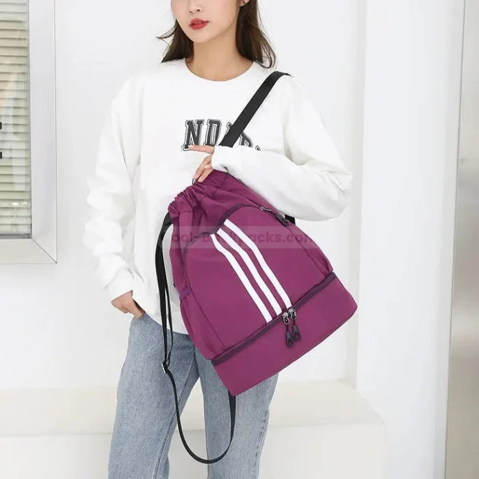 Purple Pink Backpack