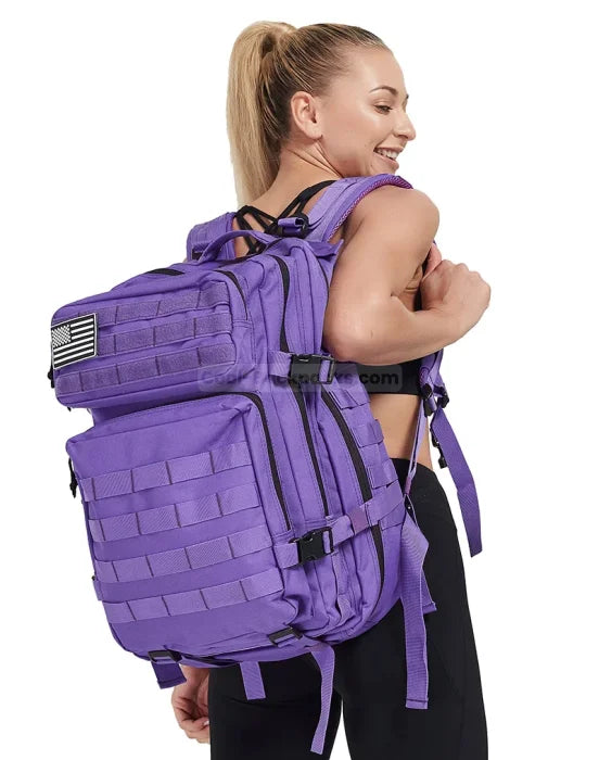 Purple Tactical Backpack