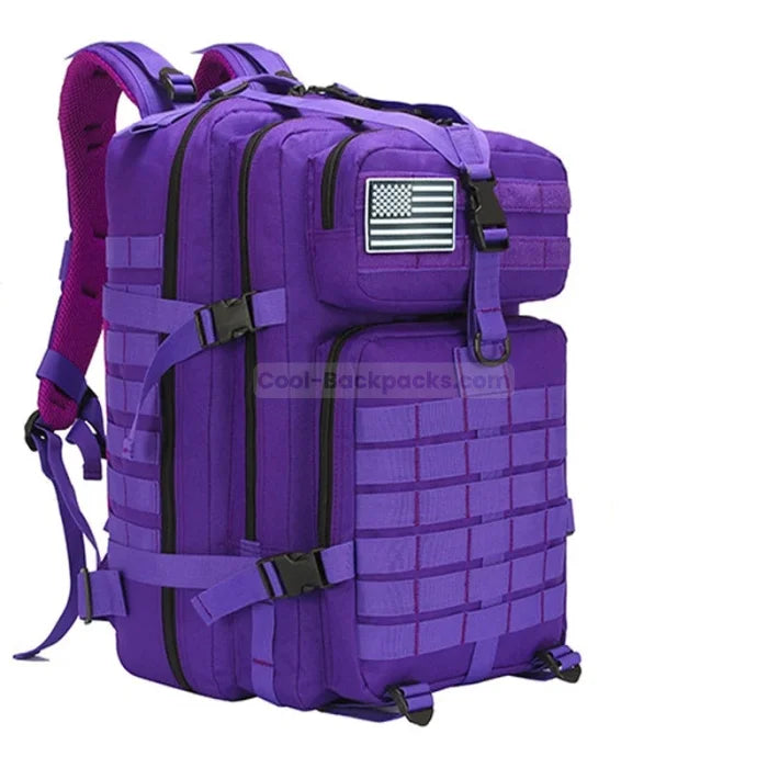 Purple Tactical Backpack