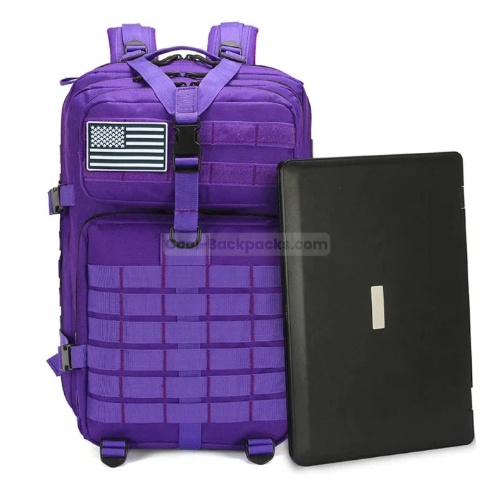 Purple Tactical Backpack