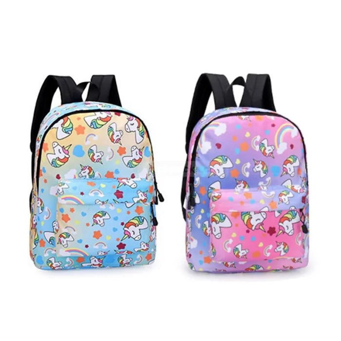 Purple Unicorn Backpack School