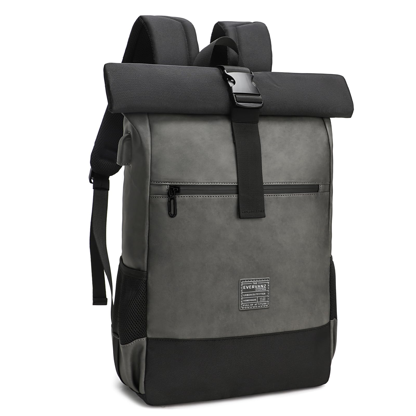 Mens Roll Top Backpack