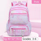 Rainbow Butterfly Backpack - Big - Pink