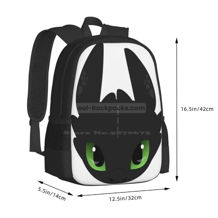 Realistic Dragon Backpack