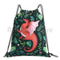 Red Dragon Backpack - Drawstring