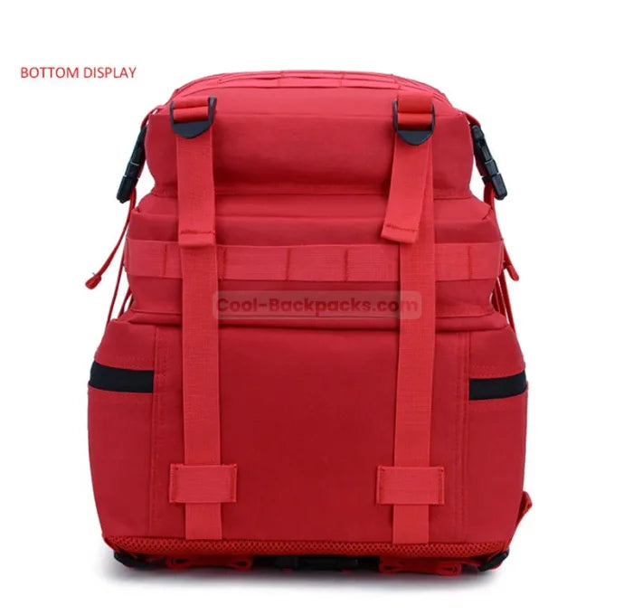 Red Tactical Backpack