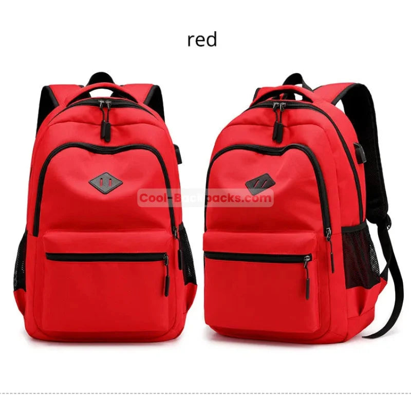 Red Travel Backpack