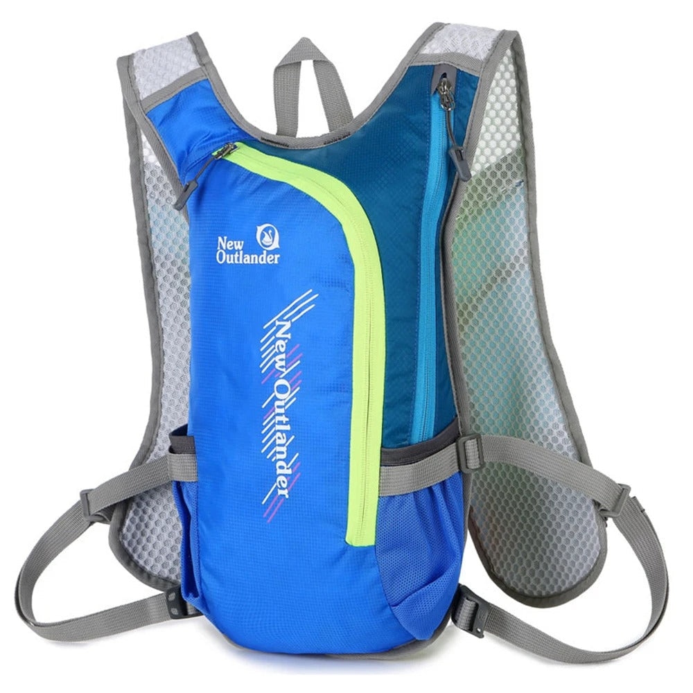 Reflective Cycling Backpack - Blue