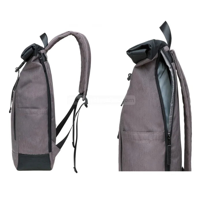 Reflective Roll Top Backpack