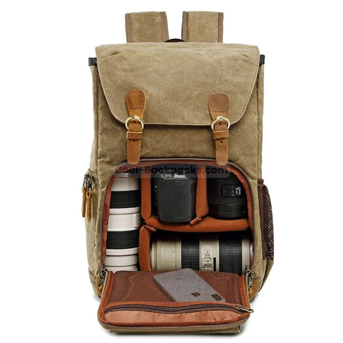 Retro Camera Backpack