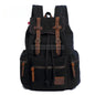 Retro Hiking Backpack - Black