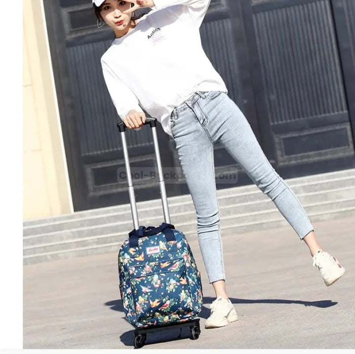 Rolling Backpack for Women