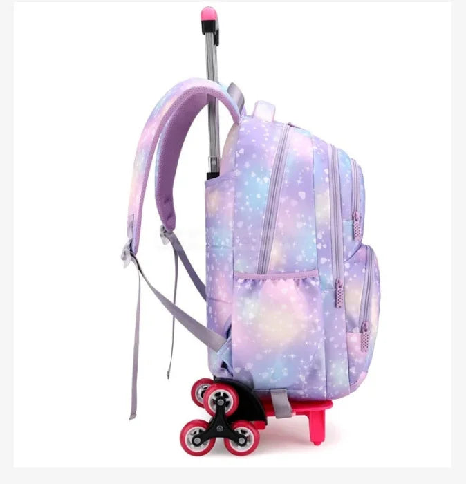 Rolling Backpack Purple