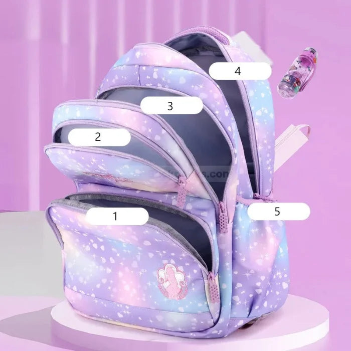 Rolling Backpack Purple