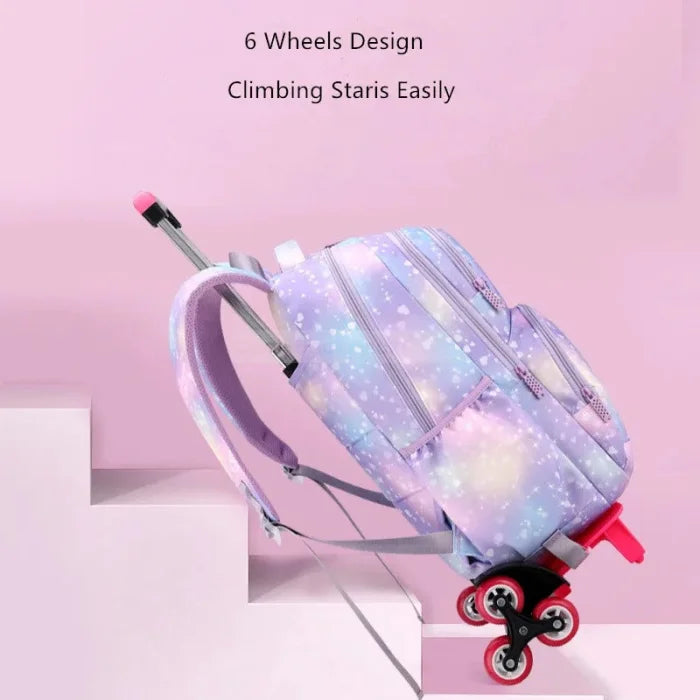 Rolling Backpack Purple