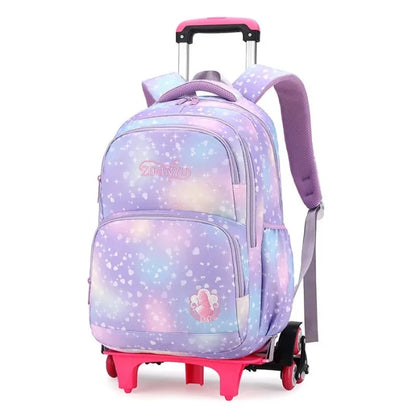 Rolling Backpack Purple