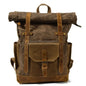 Rolltop Rucksack - Brown