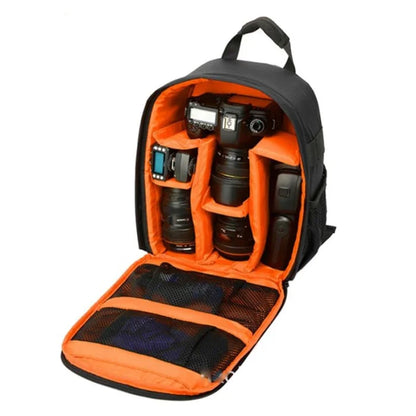 Rucksack Camera Backpack - Orange