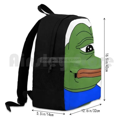 Sad Frog Backpack