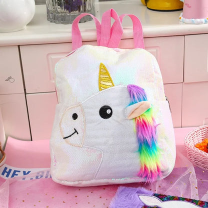 Sequin Backpack Unicorn