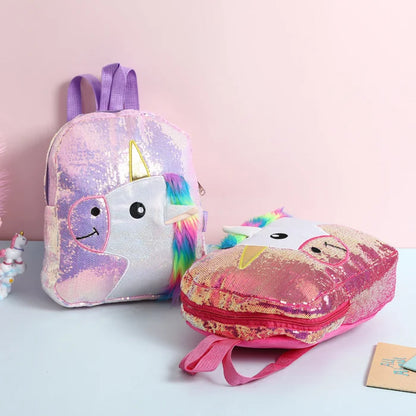 Sequin Backpack Unicorn