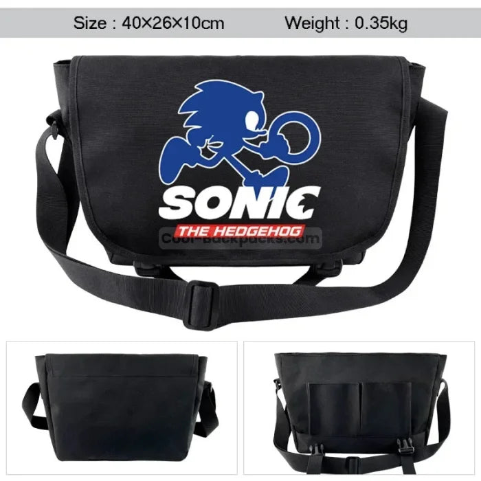 Shadow The Hedgehog Messenger Bag