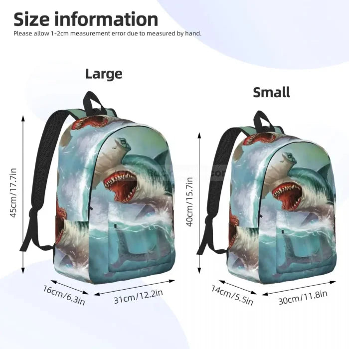 Shark Face Backpack