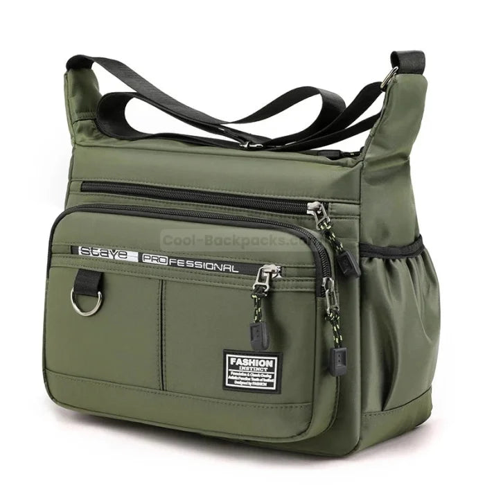 Shoulder Messenger Bag - Green