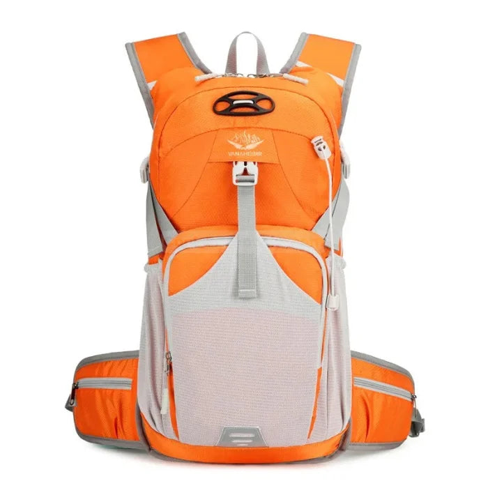 Ski Helmet Backpack - Orange