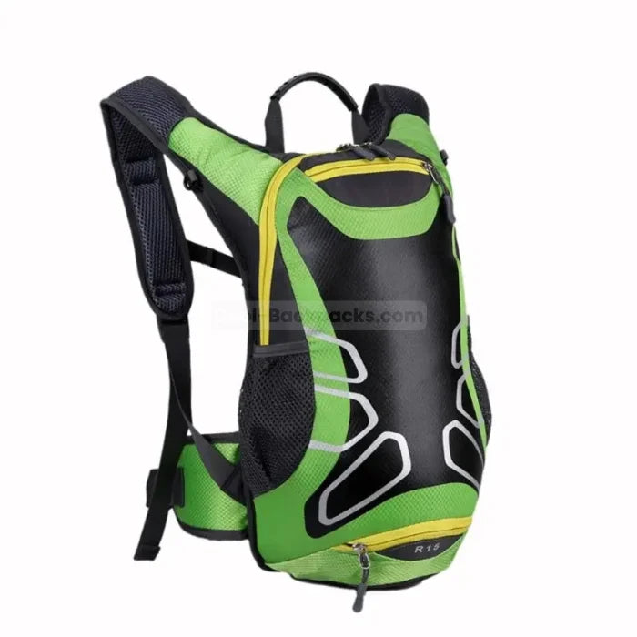 Slim Cycling Backpack - green