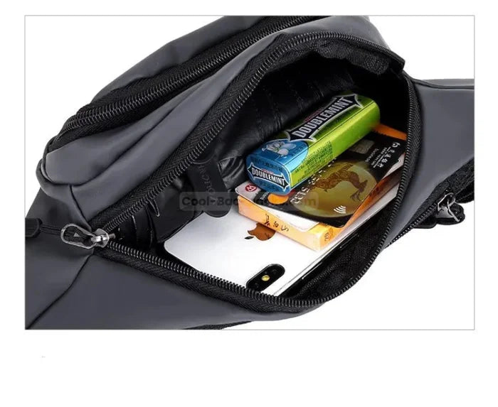 Sling Backpack With Cell Phone Holder