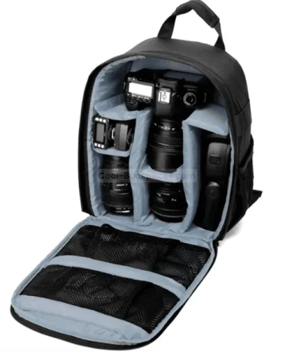 Small Camera Backpack - Gray