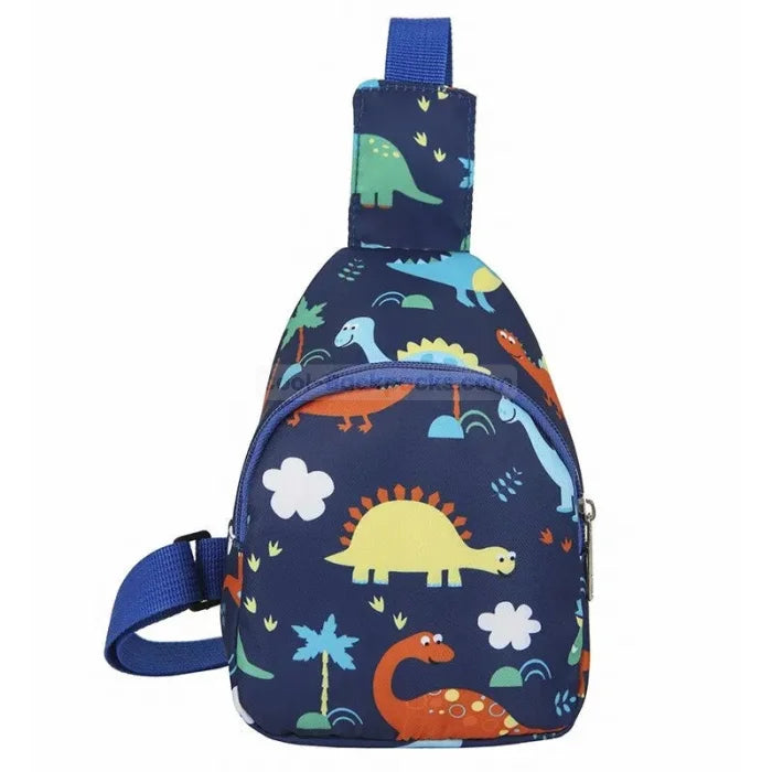 Small Dinosaur Backpack - Blue