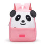 Small Panda Backpack - Red Pink