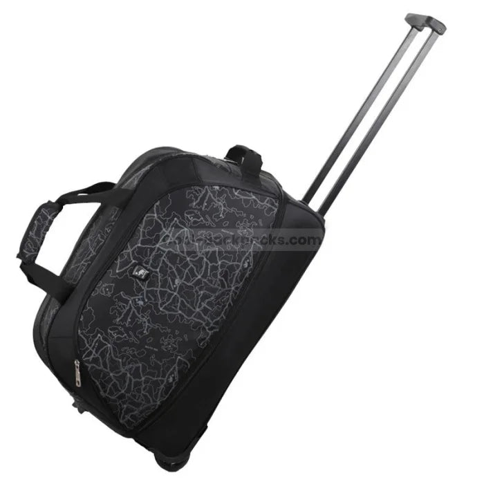 Small Rolling Backpack - Black