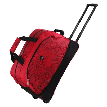 Small Rolling Backpack - Red