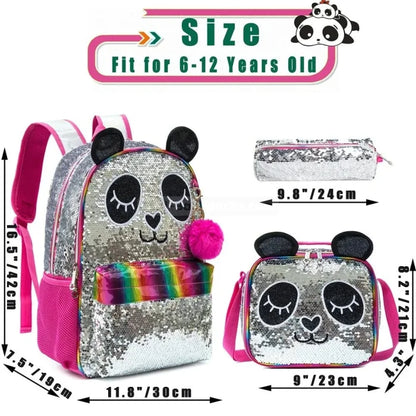 Sparkle Panda Backpack