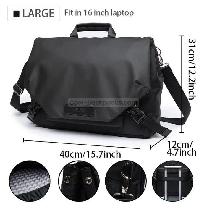 Streetwear Messenger Bag - Large