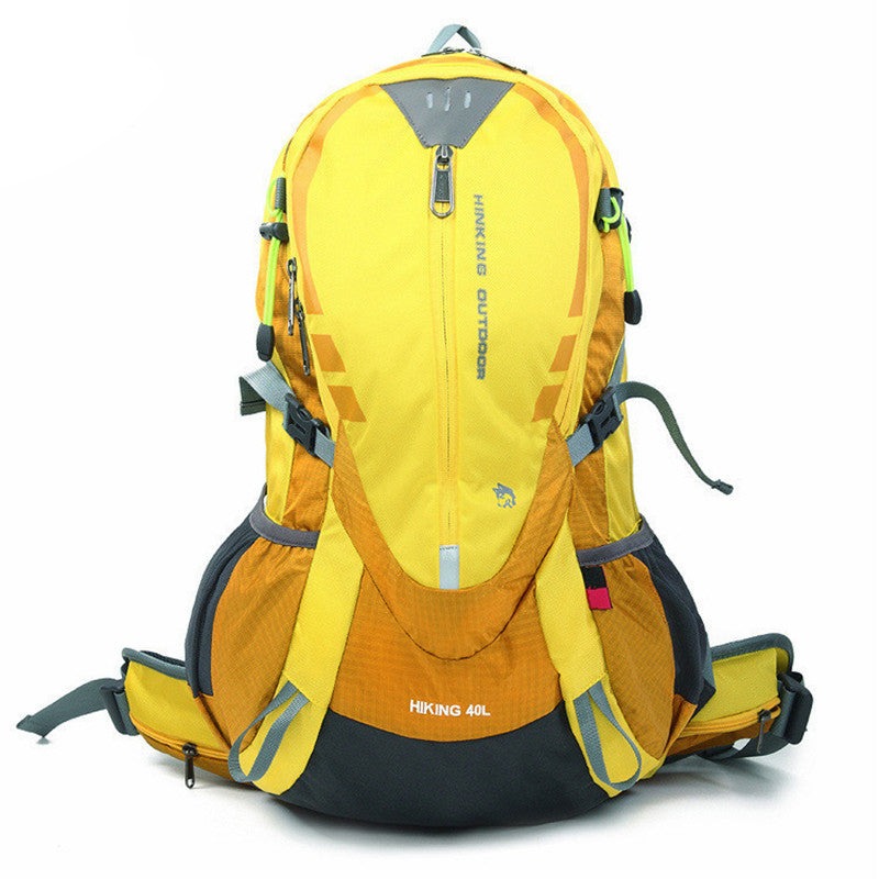 Hiking Backpack Yellow