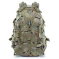 Tactical Hiking Backpack - Camo green / 30 - 40L