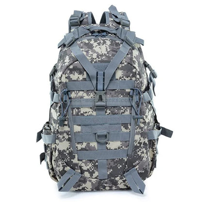 Tactical Hiking Backpack - Camo grey / 30 - 40L