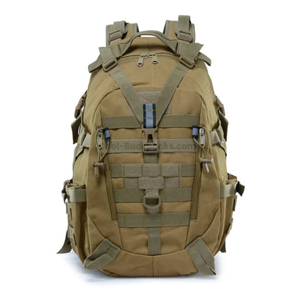 Tactical Hiking Backpack - Khaki / 30 - 40L